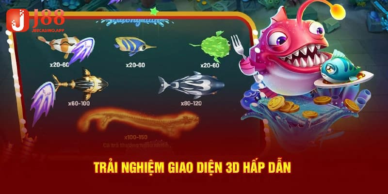 Vô vàn ưu điểm hấp dẫn mà cược thủ có thể nhận được khi tham gia săn cá đổi thưởng tại J88
