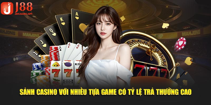 Các trò chơi đều có mức thanh toán rất hấp dẫn