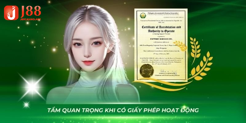 Chứng nhận kinh doanh của J88 ảnh hưởng trực tiếp đến quyền lợi hội viên trong cộng đồng