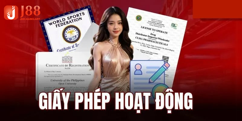 Giấy phép hoạt động được xem là “tấm khiên” vững chắc cho hoạt động cá cược mà J88 đang xây dựng